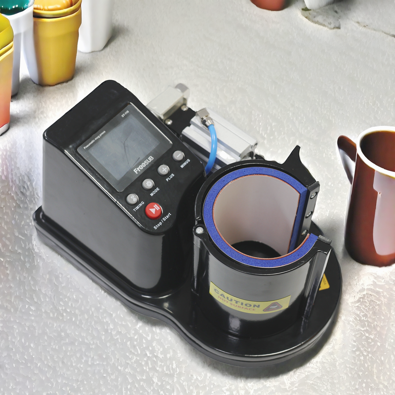 Commercial Digital Printing Press - ST110 Pneumatic Mug Heat Press Machine