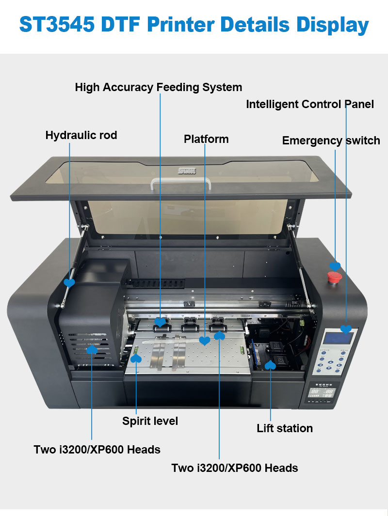 60CM A1 DTF Printer Xp600/I320 - Commercial Dtf Printing Machine のレビューと価格
