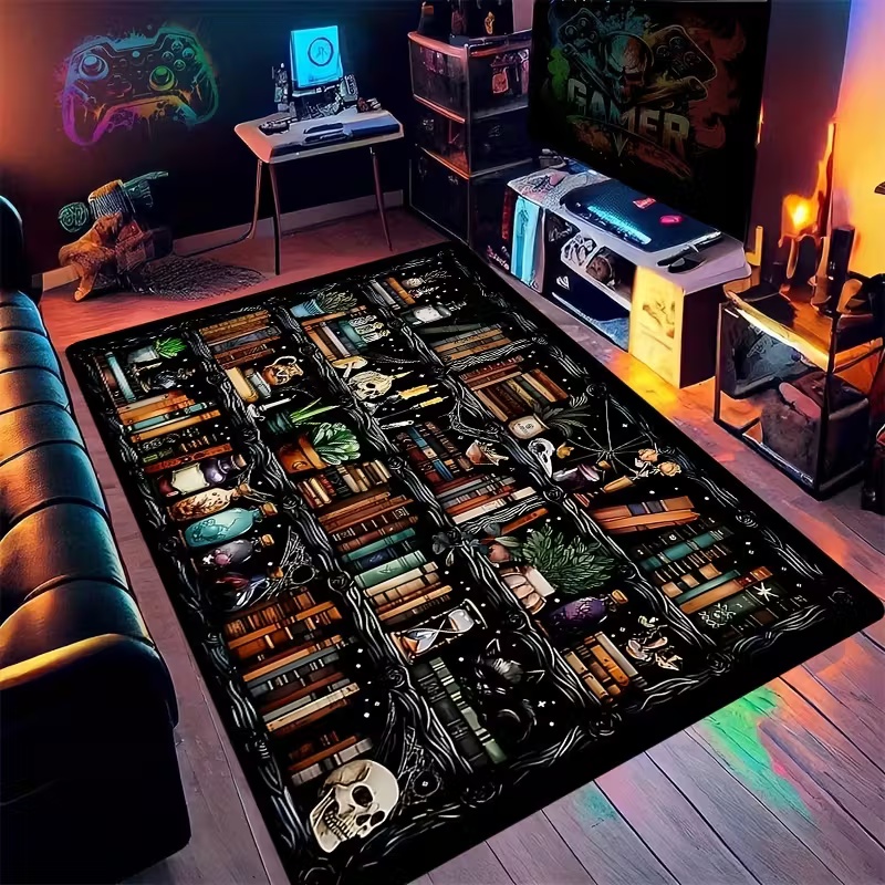 Bookshelf Area Rug for Teen St - Commercial Book Printing Machines のレビューと価格