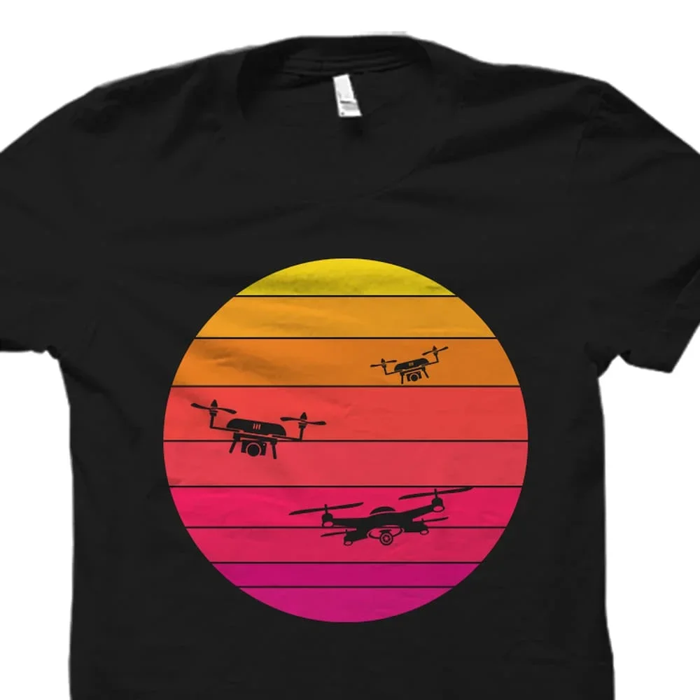 Drone T Shirt Pilot Operator C - Commercial Printing Operations のレビューと価格