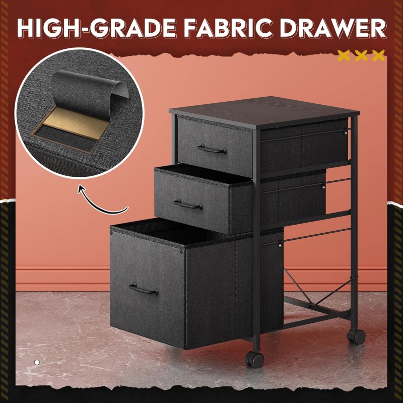 GALAXHERO File Cabinet 3-Drawe - Commercial Printer のレビューと価格