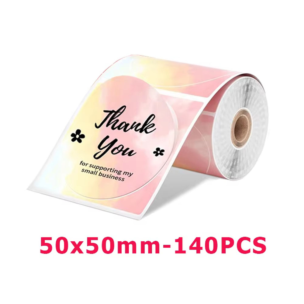 1Roll Round Circle Thermal Pap - Commercial Printer のレビューと価格