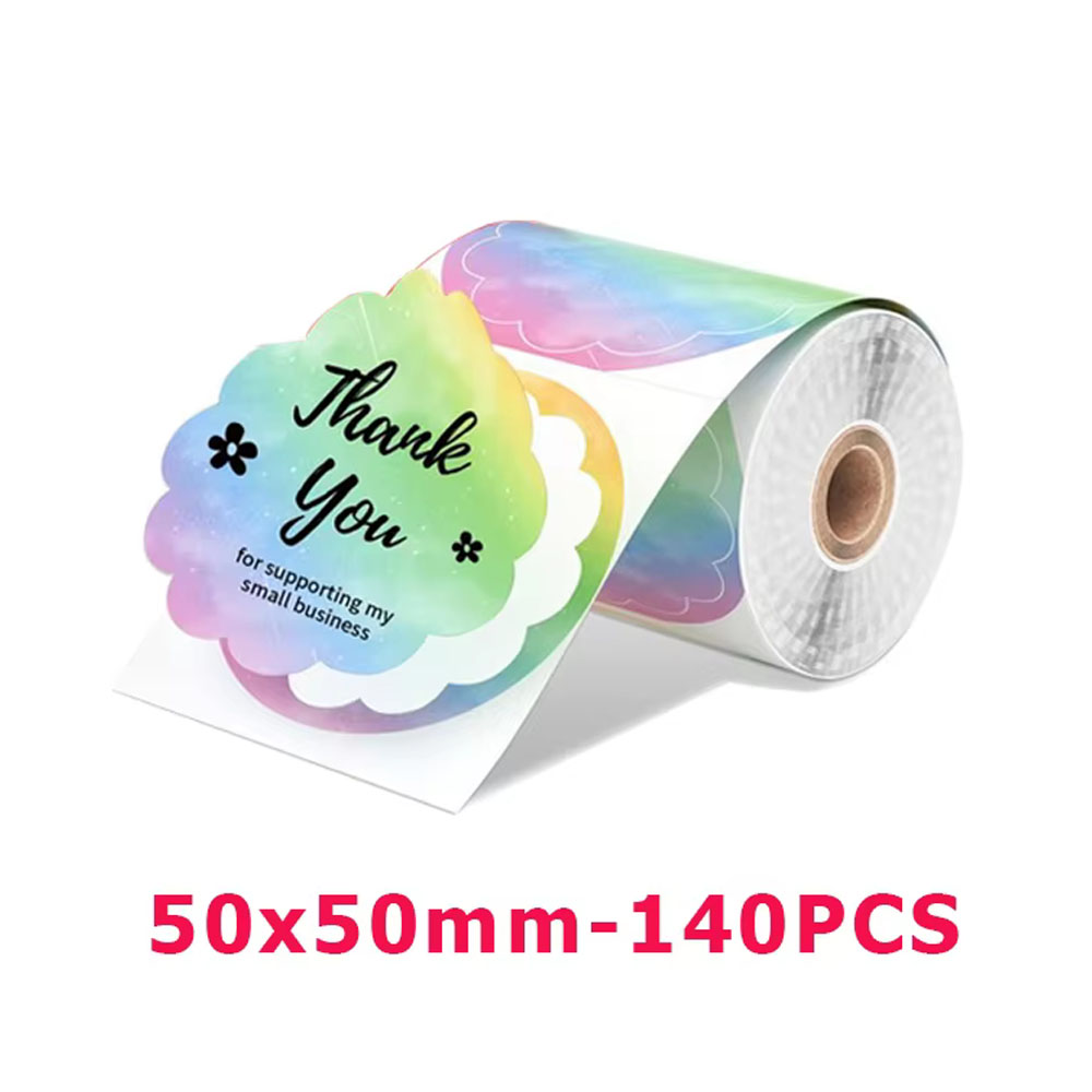 1Roll Round Circle Thermal Pap - Commercial Printer のレビューと価格