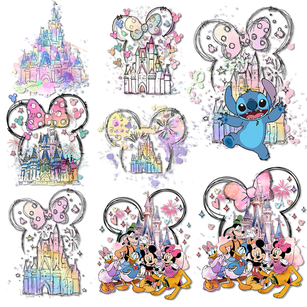 Watercolor Mickey Mouse Ear Ir - Printable Heat Transfer Vinyl のレビューと価格