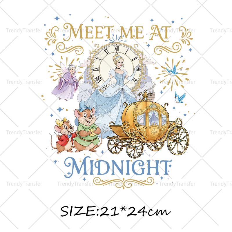 Cinderella Crystal shoes Iron  - Printable Heat Transfer Vinyl のレビューと価格