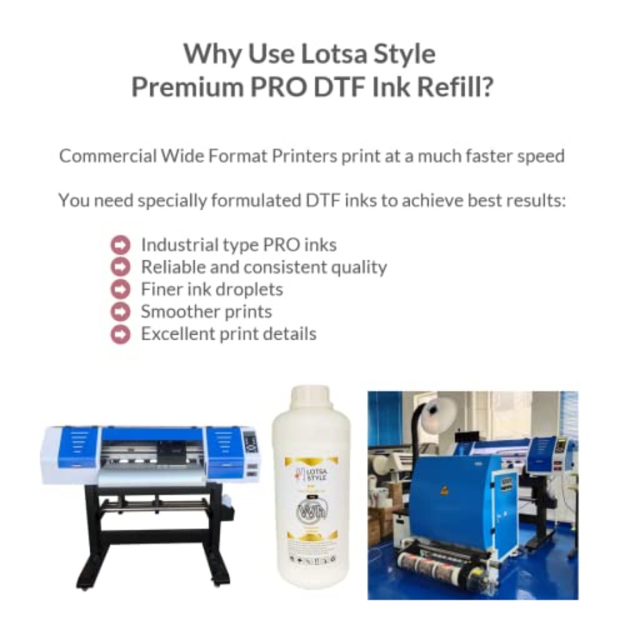 Premium PRO DTF Ink Refill for - Commercial Dtf Printing のレビューと価格
