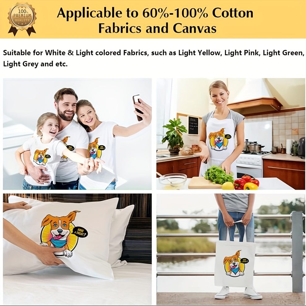 A4 Size Heat Transfer Paper Fo - Printable Heat Transfer Vinyl のレビューと価格