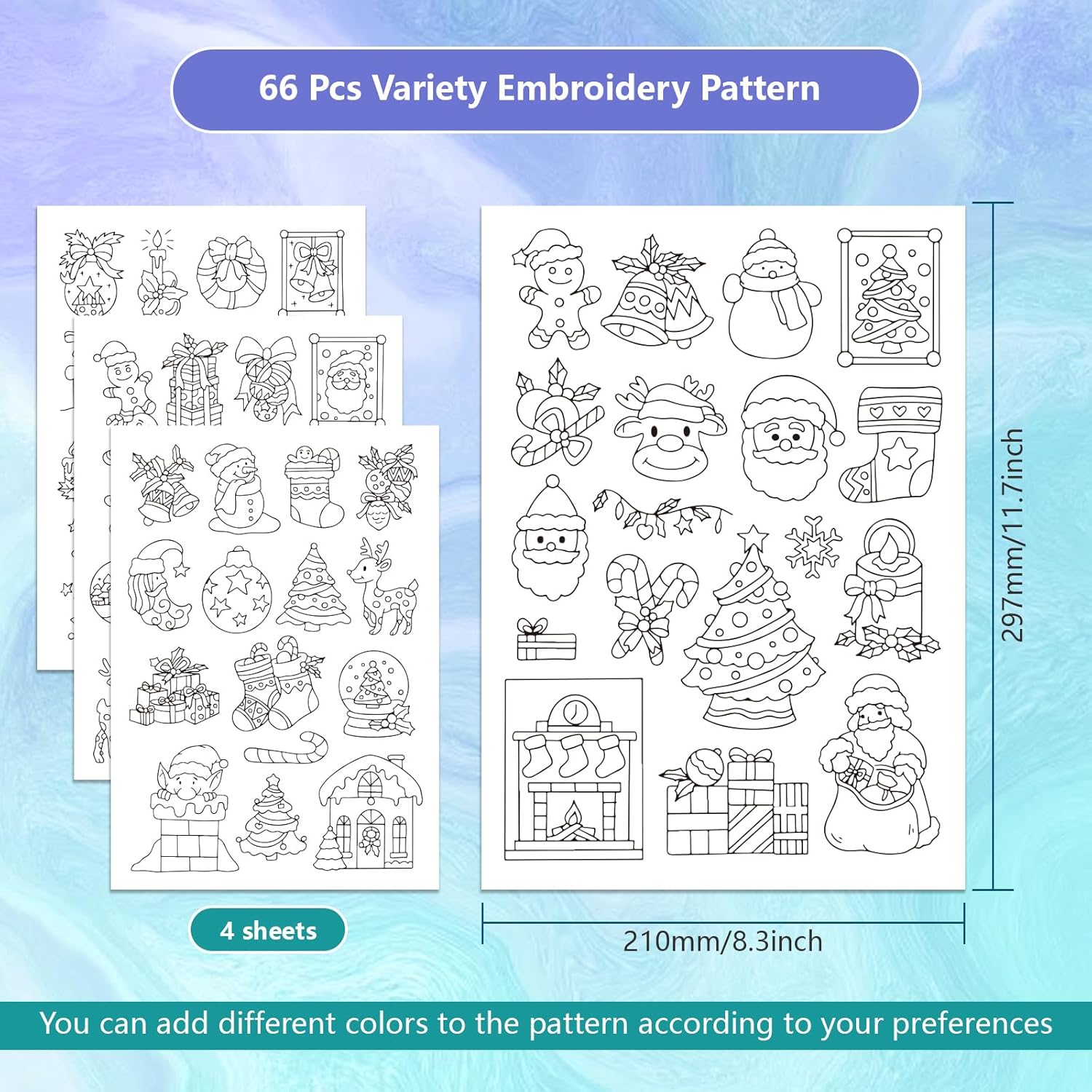 Christmas Handmade Embroidery  - Embroidery Stabilizer Backing のレビューと価格