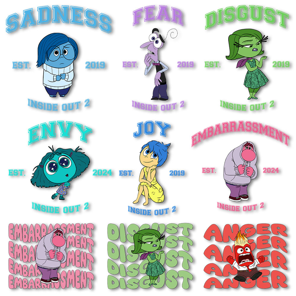 Inside Out Iron on Decals Heat - Printable Heat Transfer Vinyl のレビューと価格
