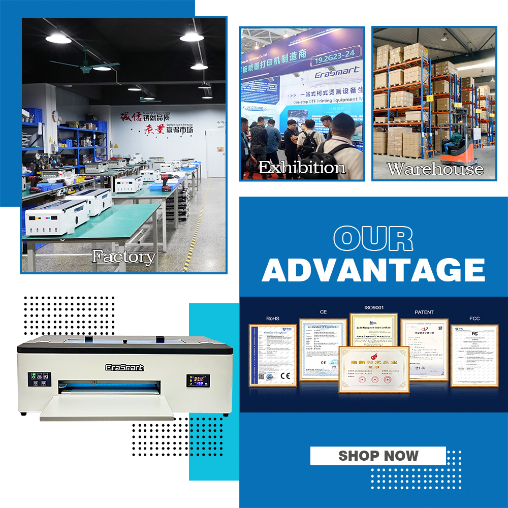 EraSmart 1390 Print Head Inkje - Commercial Dtf Printing Machine のレビューと価格