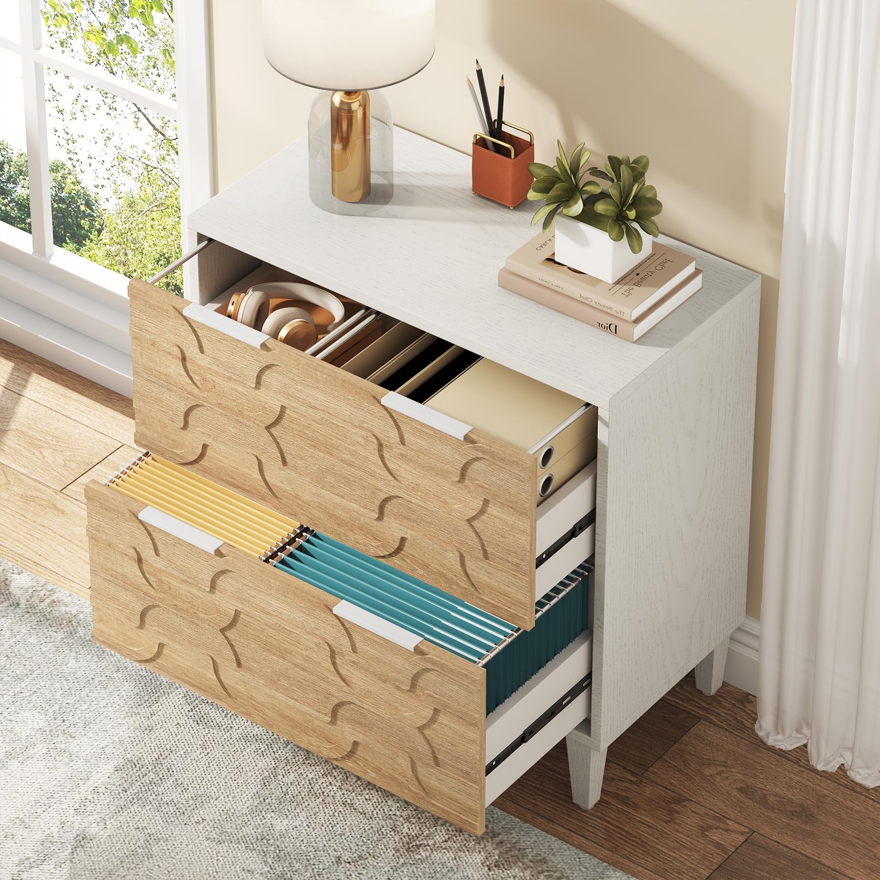 Tribesigns 2-Drawer File Cabin - Commercial Printer のレビューと価格