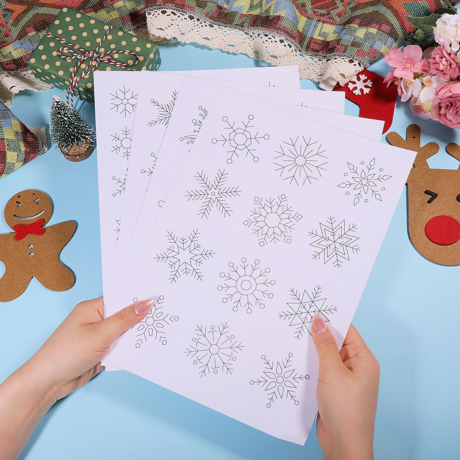 Snowflake Wreath Stick and Sti - Embroidery Stabilizer Backing のレビューと価格