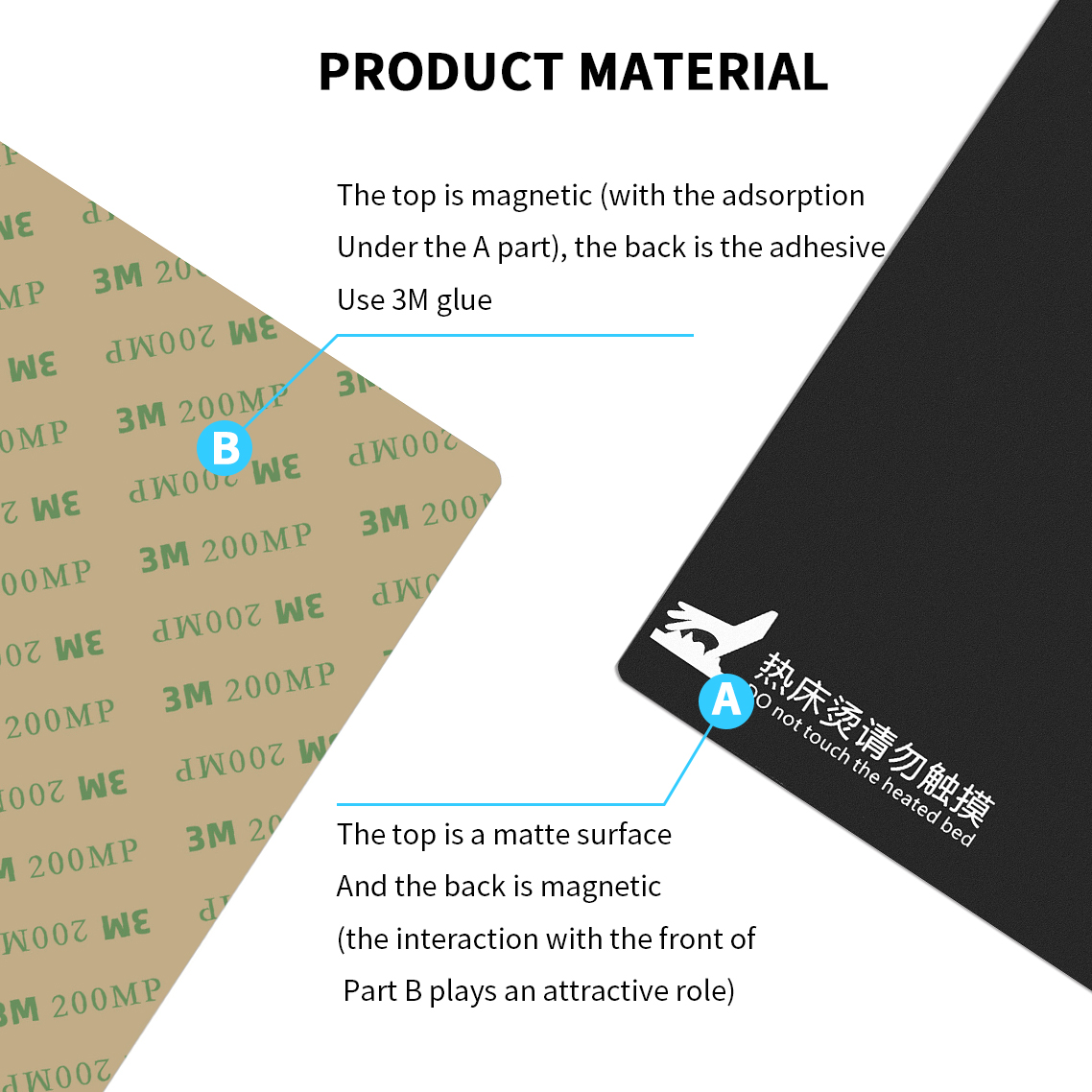 3D Printer Accessories Magneti - Printable Heat Transfer Vinyl のレビューと価格
