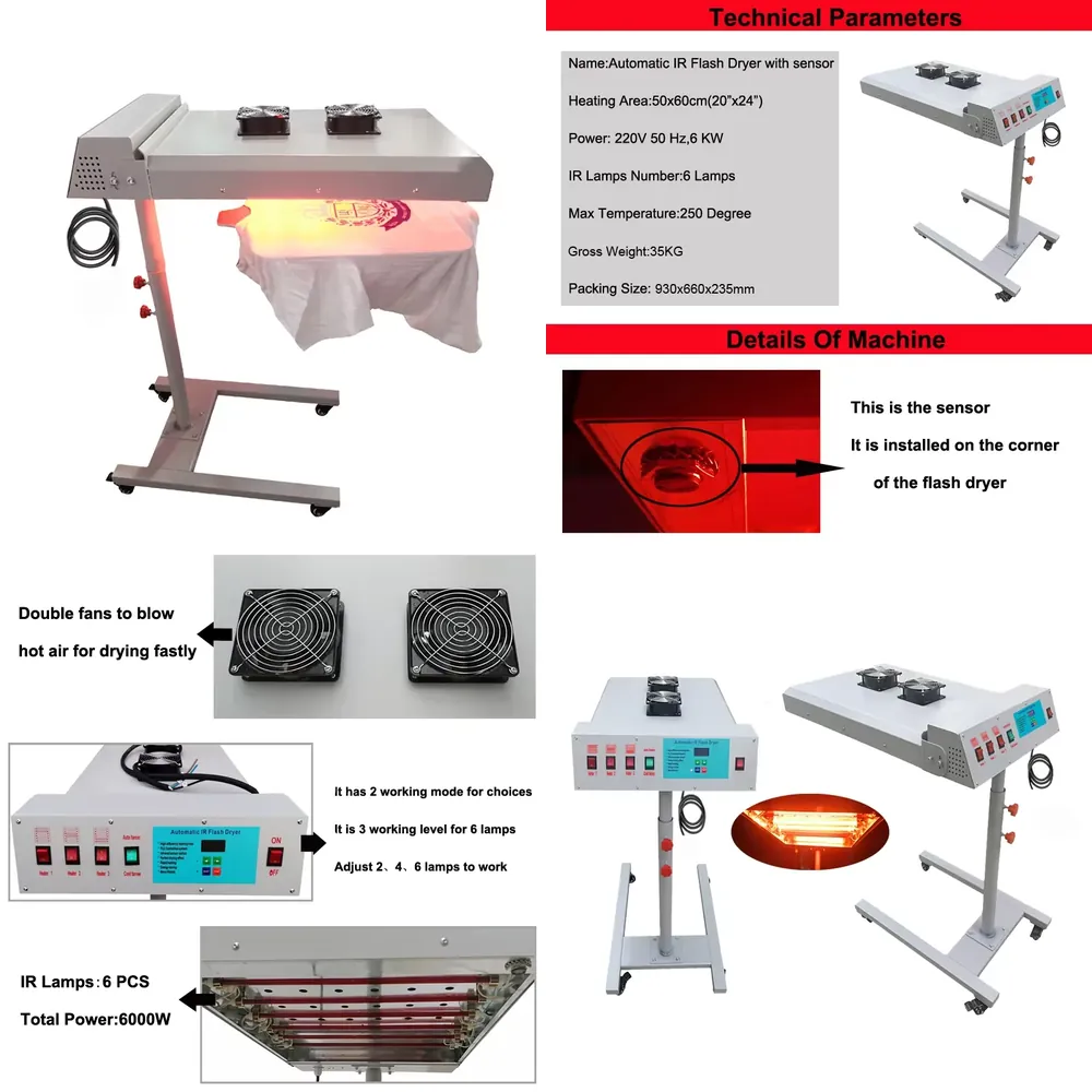 Temperature Control Flash Drye - Flash Dryer Screen Print のレビューと価格