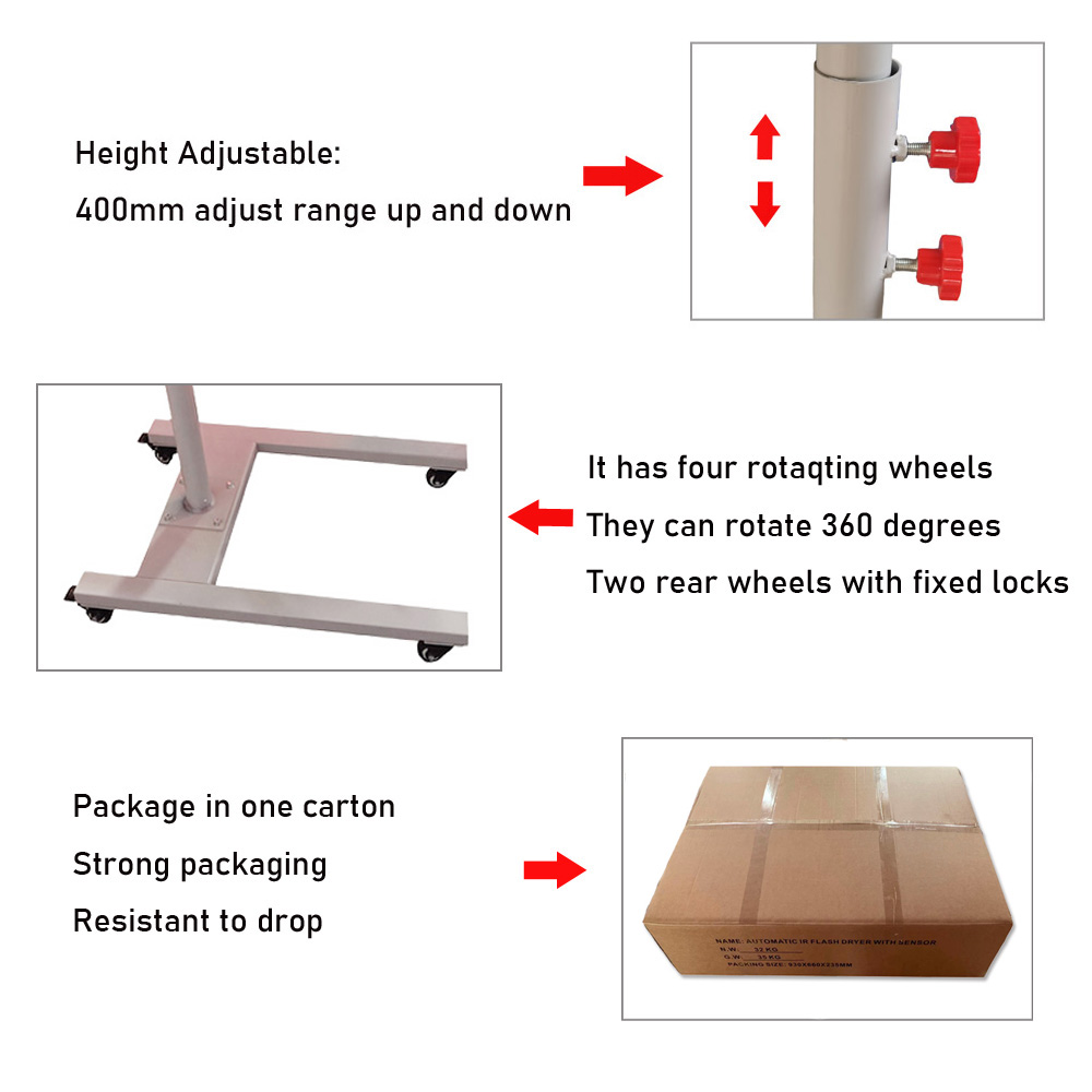 3000w 360-degree Rotating Shir - Flash Dryer Screen Print のレビューと価格